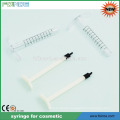 disposable plastic cosmetic syringe